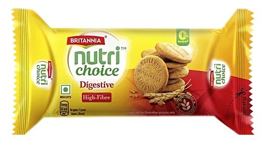 NUTRI CHOICE DIGESTIVE HIGH FIBRE  BISCUIT 120GM
