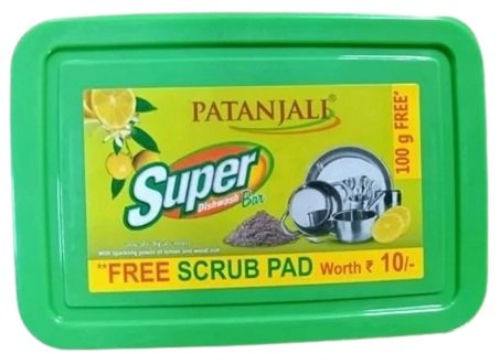 PATANJALI DISHWASH BAR 600GM