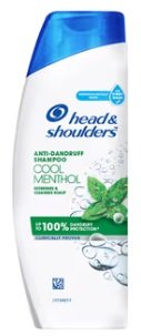 HEAD AND SHOULDERS ANTI DANDRUFF SHAMPOO COOL MENTHOL 340ML