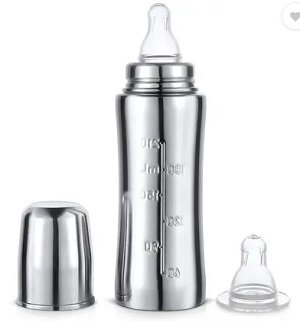 STEEL BABY FEEDER 250ML