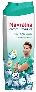 NAVRATNA COOL TALC ACTIVE DEO  POWDER 200G