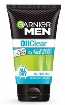 GARNIER MEN OIL CLEAR  FACE WASH 100GM