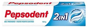 PEPSODENT 2 IN 1 TOOTHPASTE 150GM