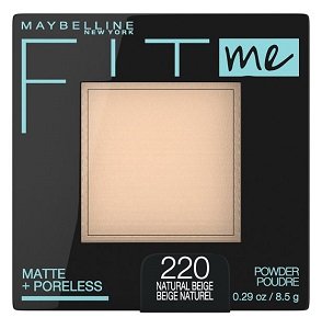 MAYBELLINE FIT ME MATTE + PORELESS POWDER NORMAL TO OILY SKIN SHADE 220 8GM
