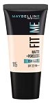 MAYBELLINE FIT ME MATTE + PORELESS OIL CONTROL FOUNDATION 115 18ML