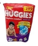 HUGGIES DIAPER PANT SIZE L UNIT 10