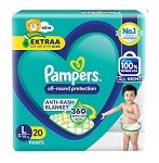 PAMPERS DIAPER PANTS SIZE L 20PCS