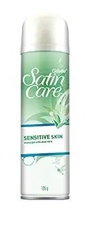GILLETTE SATIN CARE SENSITIVE SKIN SHAVE GEL 195GM