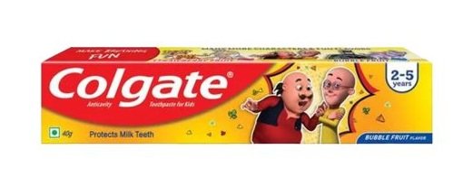 COLGATE PROTECT MILK TEETH TOOTHPASTE 2-5 YEARS 40GM