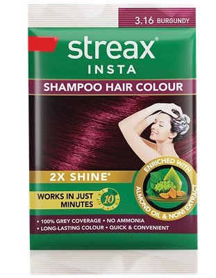 STREAX SHAMPOO HAIR COLOUR  3.16 BURGUNDY