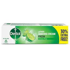 DETTOL FRESH CITRUS PINE SHAVING CREAM 78GM