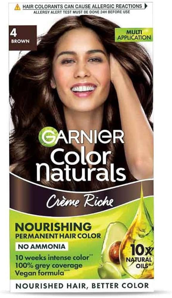 GARNIER 4 BROWN HAIR COLOR