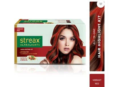 STREAX VIBRANT RED HAIR HIGHLIGHTING KIT