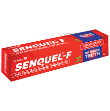 SENQUEL F SENSITIVE TOOTHPASTE 50GM