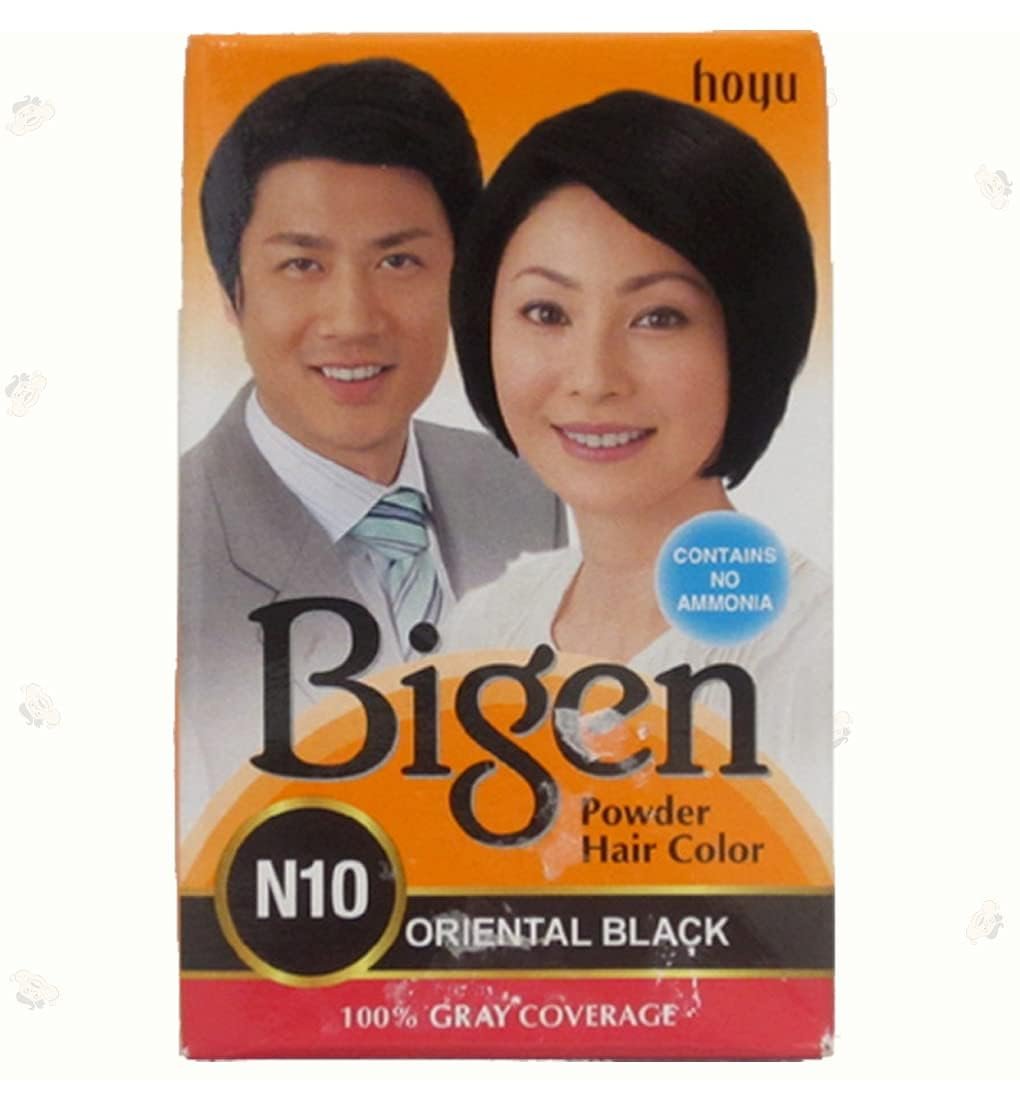 BIGEN HAIR DYE POWDER BLACK 6GM