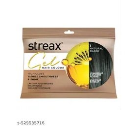 STREAX HAIR COLOUR NATURAL BLACK 1