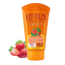 LOTUS SAFE SUN SUNSCREEN CREAM SPF20 50GM