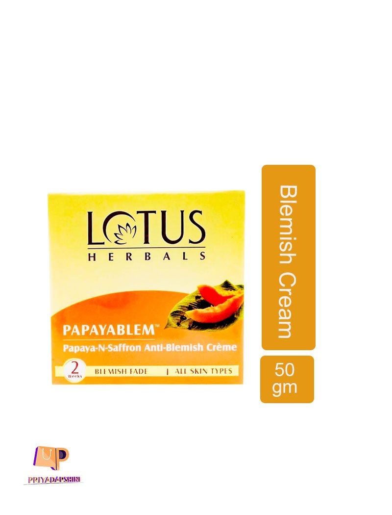 LOTUS PAPAYABLEM ANTIBLEMISH CREAM 50G