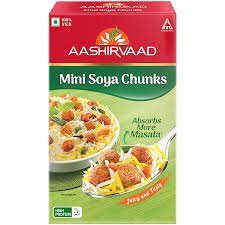 AASHIRVAAD MINI SOYA CHUNKS 200GM