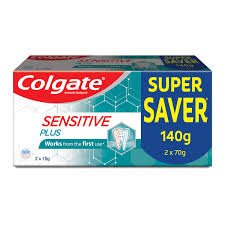 COLGATE SENSITIVE PLUS TOOTHPASTE 140GM