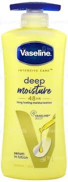 VASELINE DEEP MOISTURE BODY LOTION 400ML