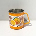 OTTO STEEL AND PLASTIC CUPS 6PCS