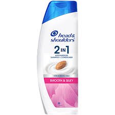 HEAD AND SHOULDERS 2IN1 ANTI DANDRUFF SMOOTH SILKY SHAMPOO 340ML