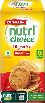 BRITANNIA NUTRI CHOICE DIGESTIVE BISCUIT 250GM