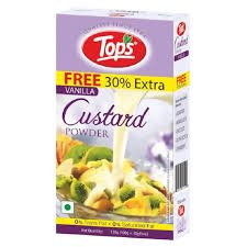TOPS CUSTARD POWDER VANILLA 130GM