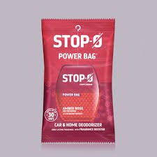 STOP O AMBER ROSE POWER BAG AIR FRESHENER 10GM
