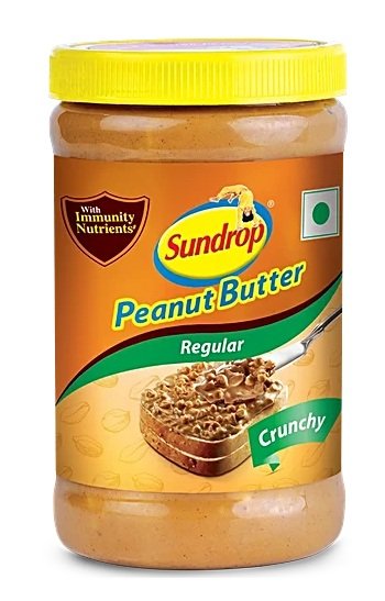 SUNDROP PEANUT BUTTER CRUNCH 462GM