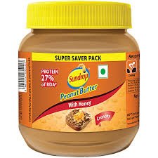 SUNDROP PEANUT BUTTER REGULAR CRUNCHY 300GM