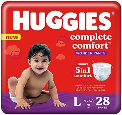 HUGGIES DIAPER PANT SIZE L UNIT 40 