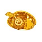 APPLE DESIGN  PITAL PLATE WITH 1 DIYA