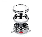 STEEL  LUNCH BOX TIFFIN NO8