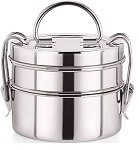 STEEL LUNCH BOX TIFFIN 6*2