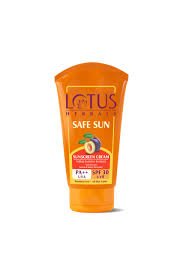 LOTUS SAFE SUN SUNSCREEN CREAM SPF30 PA++ 100GM