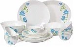 CELLO OPALWARE IMPERIAL DINNER SET  35PCS
