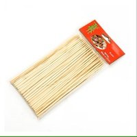 BARBECUE WOODEN STICKS 100 PCS 25CM