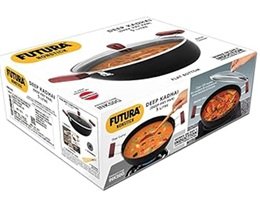 FUTURA NONSTICK DEEP KADHAI 5 LITRE