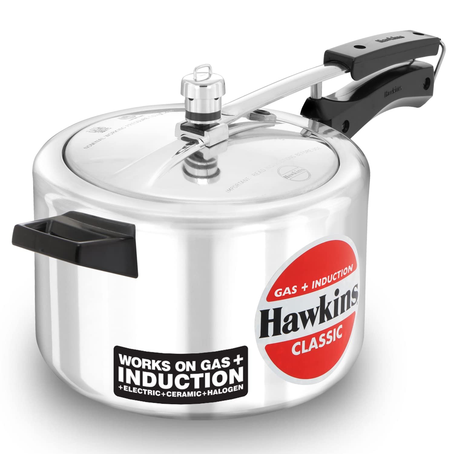 HAWKINS CLASSIC GAS+INDUCTION PRESSURE COOKER 5L