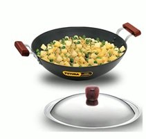 FUTURA HARD ANODISED DEEP FRY PAN 5 LITRE