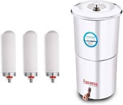 CRYSTAL STEEL WATER FILTER 24L
