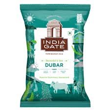 INDIA GATE DUBAR BASMATI CHAWAL (RICE) 1KG