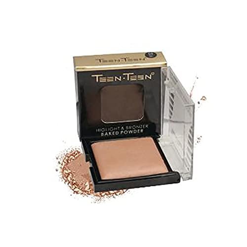 TEEN TEEN HIGHLIGHT BRONZER BAKED POWDER 02PORCELAIN 10GM