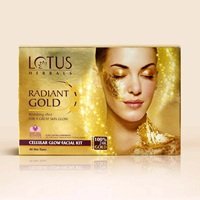 LOTUS HERBALS RADIANT GOLD FACIAL KIT 37G