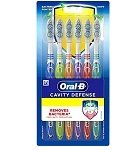ORAL-B CAVITY DEFENSE TOOTHBRUSH 6PCS