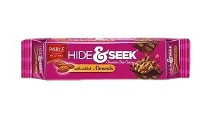 PARLE HIDE AND SEEK CHOCO CHIP COOKIES ALMOND BISCUIT 100GM