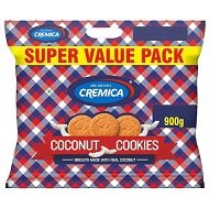 CREMICA COCONUT COOKIES BISCUIT 900GM