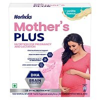 HORLICKS MOTHER PLUS VANILLA FLAVOUR 200GM
